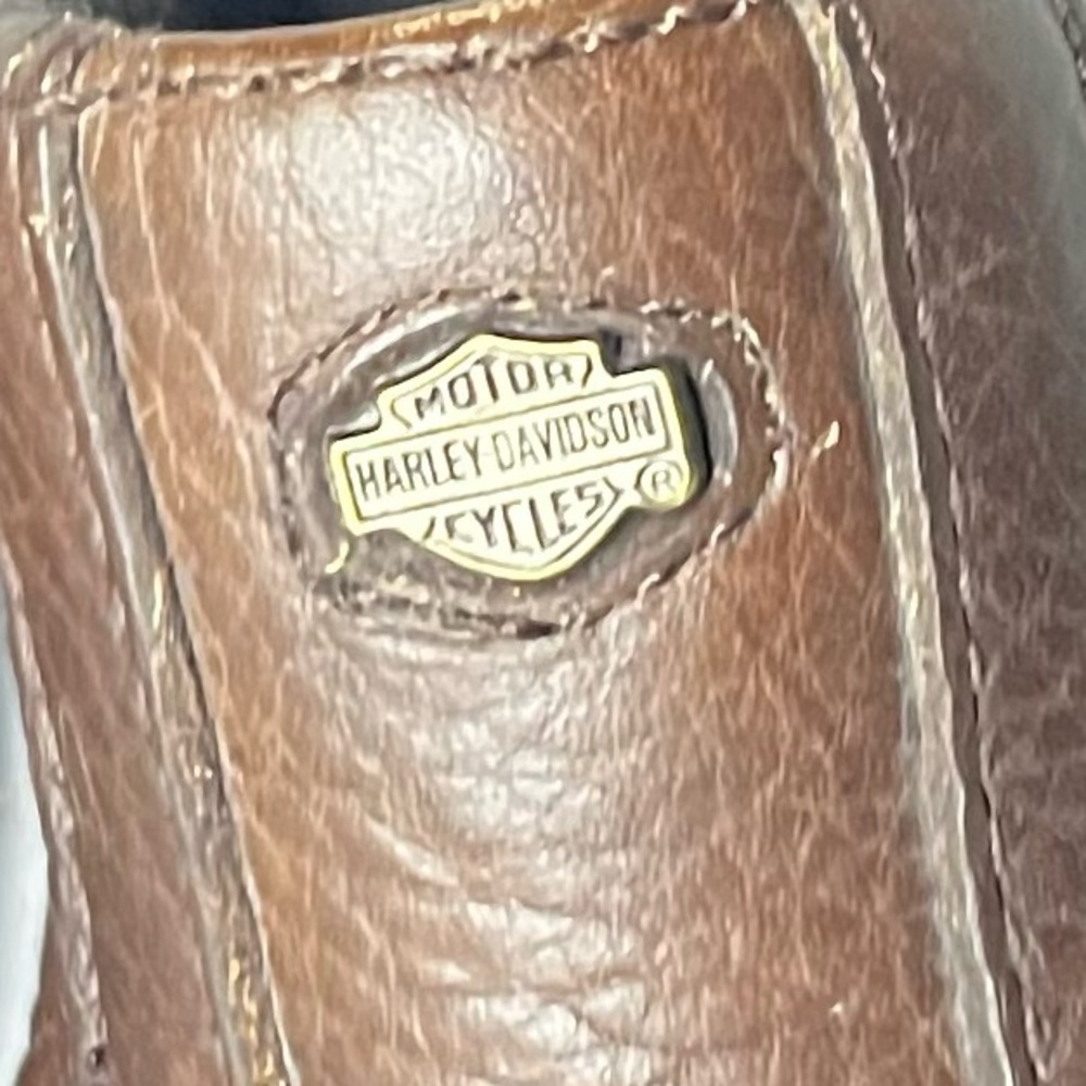 Harley-Davidson Brown Leather Mules - Picture 4 of 10